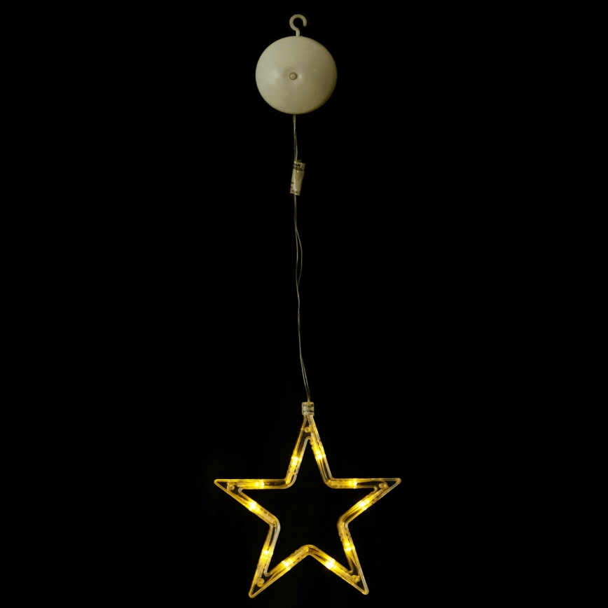 Aigostar - LED božićna dekoracija LED/3xAAA zvezda 19 cm