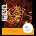 Aigostar - LED božićne lampice 20xLED/3xAA 2m topla bela