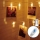 Aigostar - LED dekorativni lanac 20xLED/5W/USB 6 m topla bela