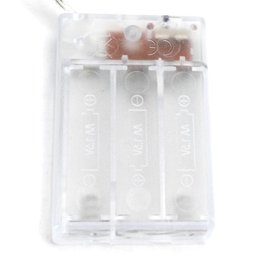 Aigostar - LED dekorativni lanac sa štipaljkama 20xLED/3xAA 3,3m topla bela