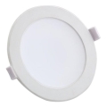 Aigostar - LED kupatilska ugradna svetiljka LED/20W/230V, prečnik 19 cm, 4000K, bela, IP44