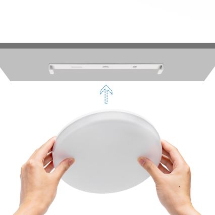 Aigostar - LED prigušiva plafonska lampa za kupatilo LED/18W/230V 3000-6000K IP54 + daljinski upravljač