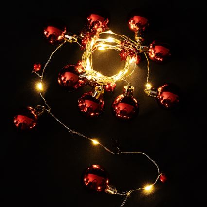 Aigostar - LED lanac 20xLED/3xAA 2m topla bela