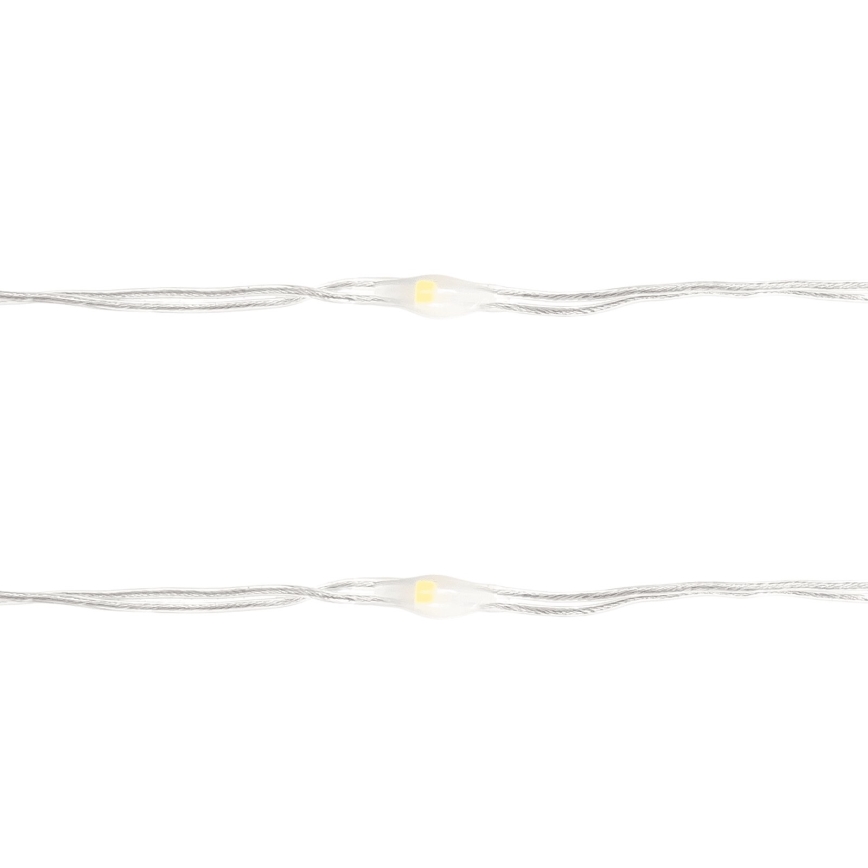 Aigostar - LED lanac 50xLED/3xAA 5,3m topla bela