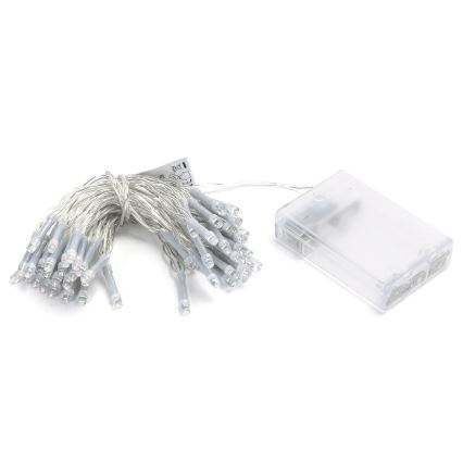 Aigostar - LED lanac 50xLED/3xAA 5,3m višebojan