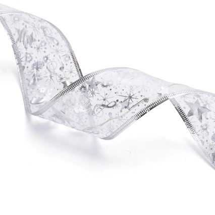 Aigostar - LED lanac 50xLED/3xAA 5 m, topla bela, srebrna