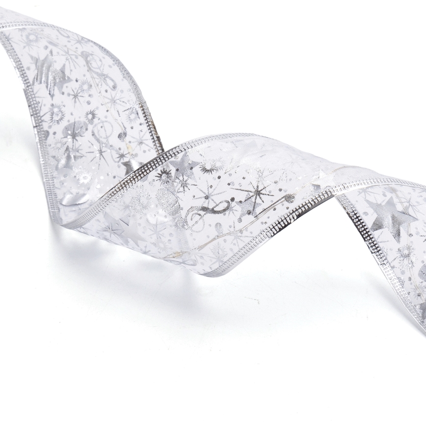 Aigostar - LED lanac 50xLED/3xAA 5 m, topla bela, srebrna