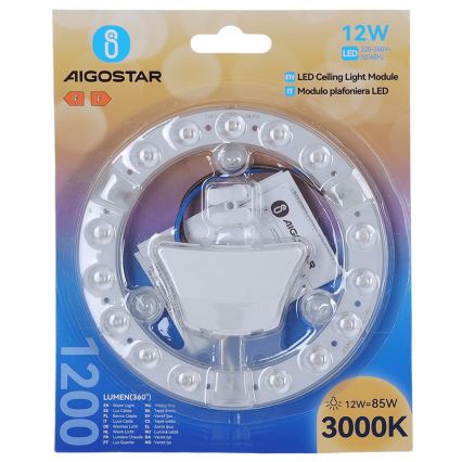 Aigostar - LED magnetni modul LED/12W/230V 3000K