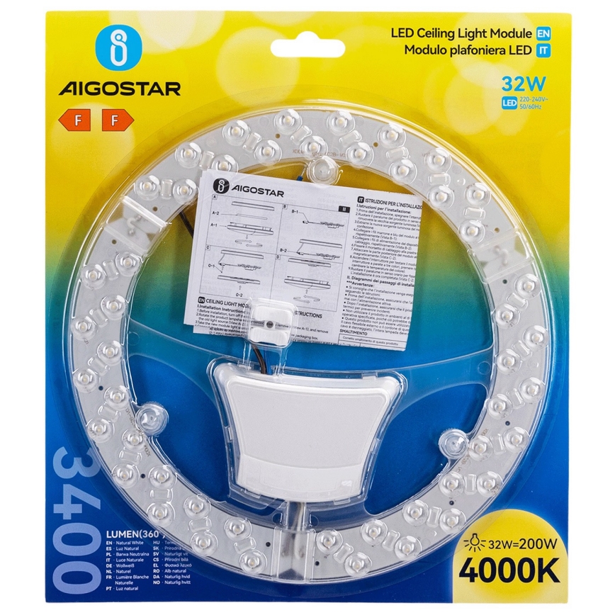 Aigostar - LED magnetni modul LED/32W/230V 4000K