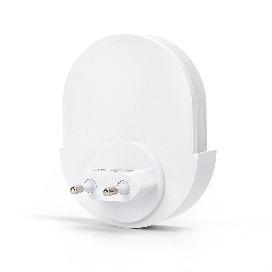 Aigostar - LED noćno svetlo sa senzorom LED/1W/230V 6500K ovalno