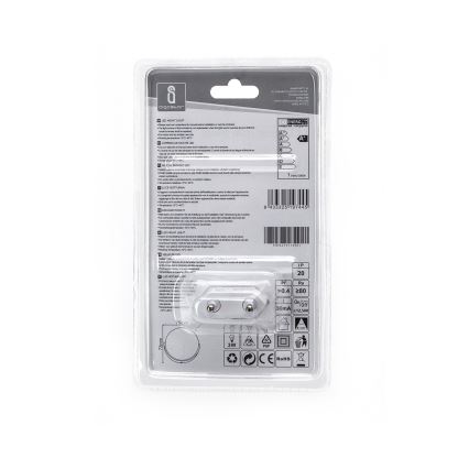 Aigostar - LED noćno svetlo sa senzorom sumraka LED/1W/230V 6500K okruglo