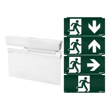 Aigostar - LED osvetljenje za nuždu (EMERGENCY EXIT) LED/3,6W/230V 6500K 500mAh
