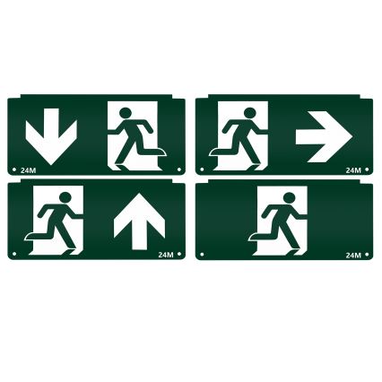 Aigostar - LED osvetljenje za nuždu (EMERGENCY EXIT) LED/3,6W/230V 6500K 500mAh