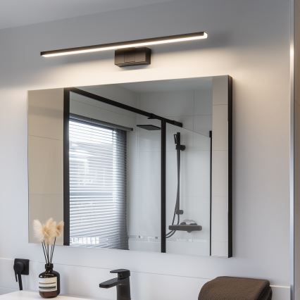 Aigostar - LED osvetljenje za ogledalo u kupatilu LED/12W/230V 4000K 60 cm IP44 crna