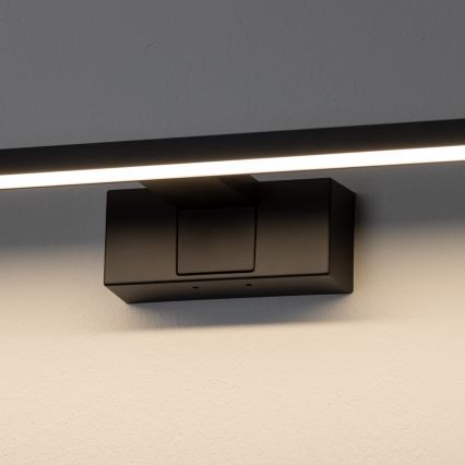 Aigostar - LED osvetljenje za ogledalo u kupatilu LED/12W/230V 4000K 60 cm IP44 crna