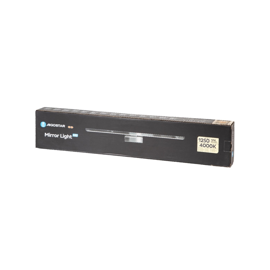 Aigostar - LED osvetljenje za ogledalo u kupatilu LED/12W/230V 4000K 60cm IP44 aluminijum