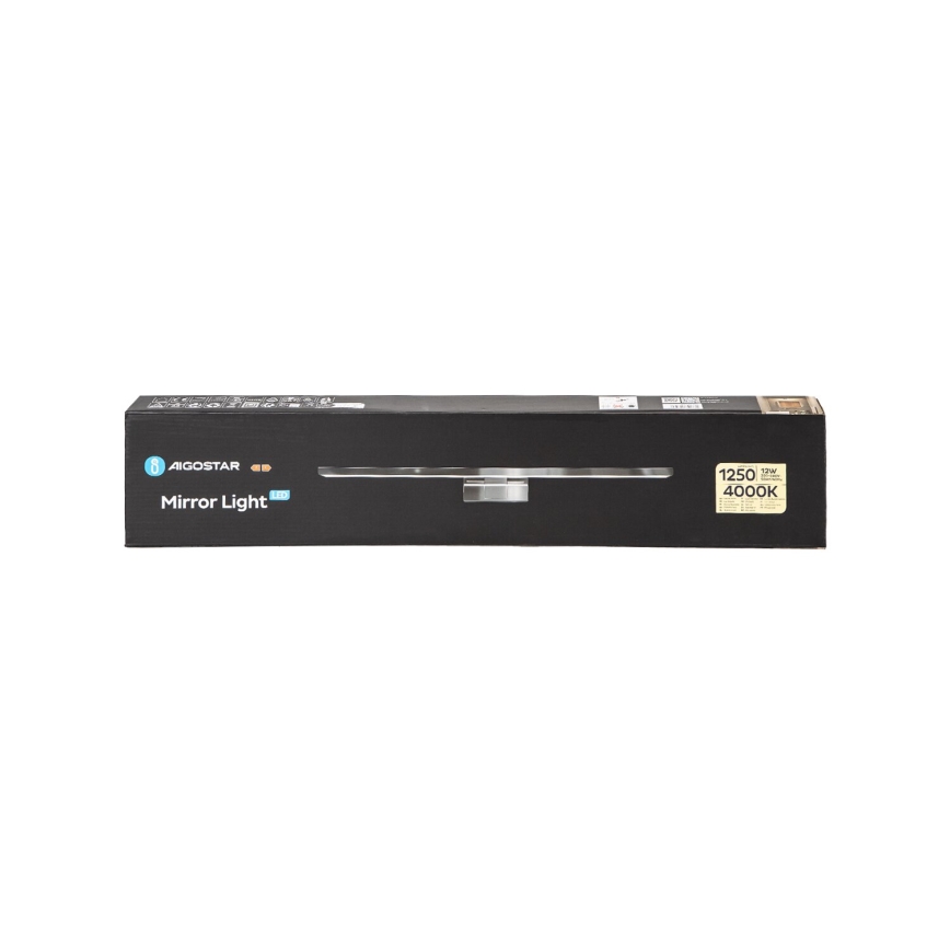 Aigostar - LED osvetljenje za ogledalo u kupatilu LED/12W/230V 4000K 60cm IP44 aluminijum