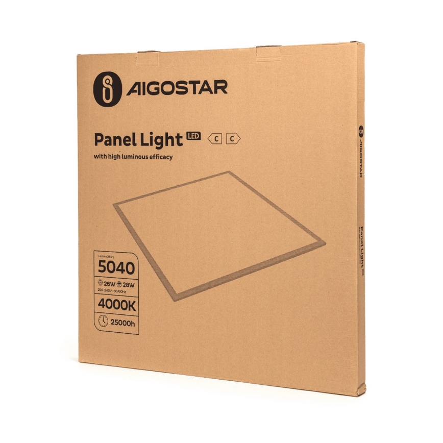 Aigostar - LED panel za spušteni plafon LED/28W/230V 60x60 cm 4000K