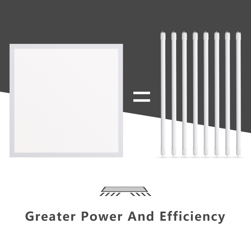 Aigostar - LED panel za spušteni plafon LED/40W/230V 6500K 60x60cm bela