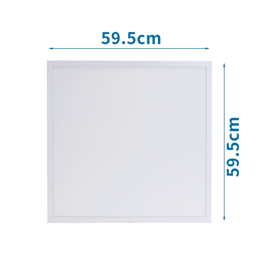 Aigostar - LED panel za spušteni plafon LED/40W/230V 6500K 60x60cm bela
