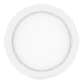 Aigostar - LED plafonsko nadgradno svetlo LED/18W/230V pr. 22,6 cm 3000K bela