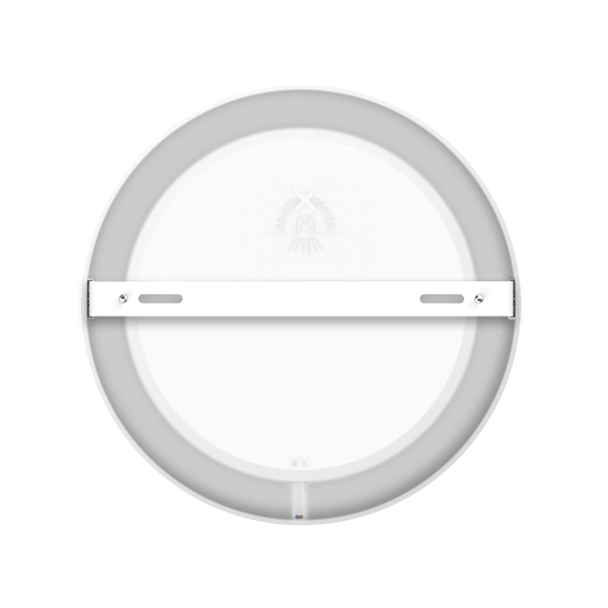 Aigostar - LED plafonsko nadgradno svetlo LED/18W/230V pr. 22,6 cm 3000K bela