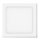Aigostar - LED plafonsko svetlo LED/12W/230V 17,3x17,3 cm 3000K belo