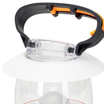 Aigostar - LED prenosiva lampa za kampovanje LED/4xAA narandžasta