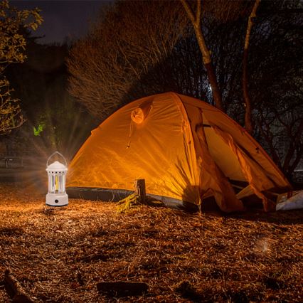 Aigostar - Prenosiva punjiva LED lampa za kampovanje LED/2W/3,7V 1200mAh