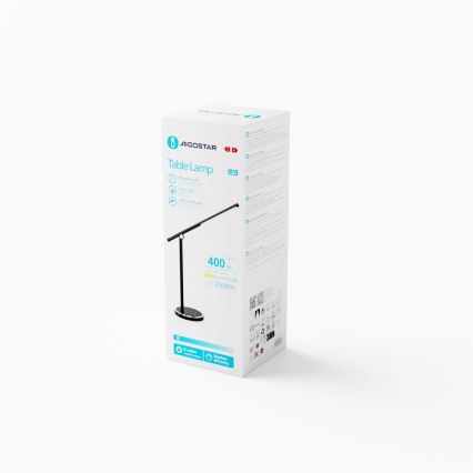 Aigostar - LED prigušiva dodirna stona lampa LED/8W/230V 3000-6000K crna