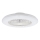 Aigostar - LED prigušiva plafonska lampa sa ventilatorom LED/40W/230V 2700-6500K prečnik 48,5 cm bela + daljinski upravljač