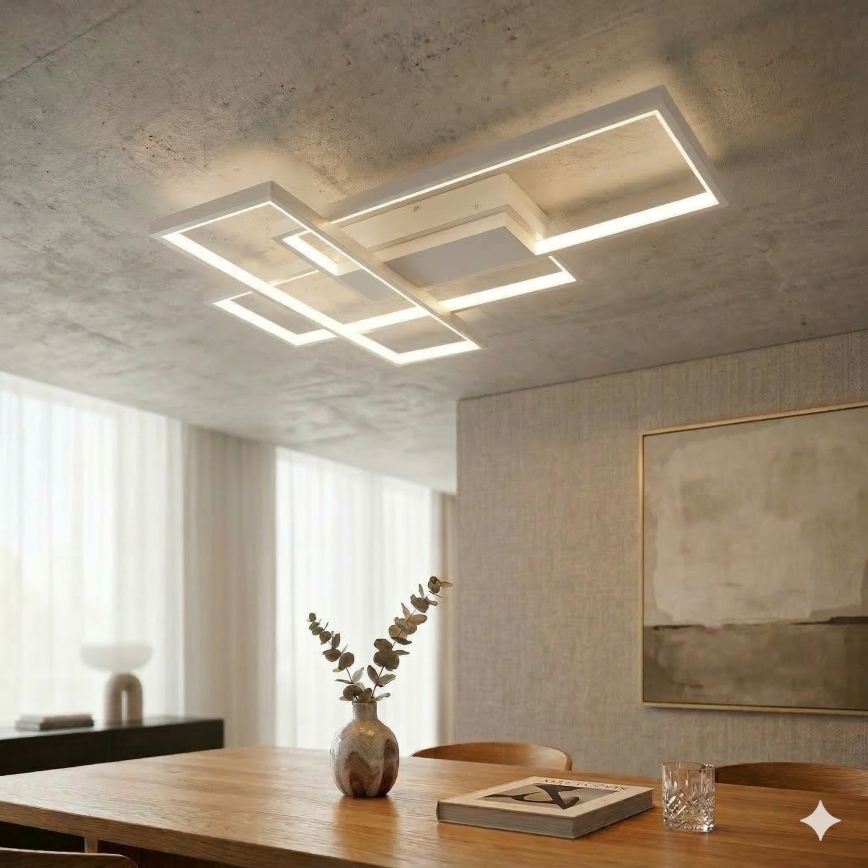 Aigostar - LED prigušiva plafonska svetiljka LED/38W/230V 2700-6500K + daljinski upravljač