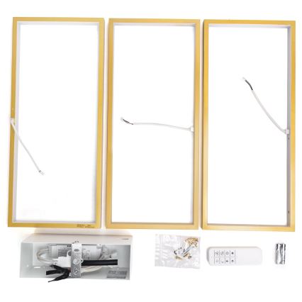 Aigostar - LED prigušiva stropno svetlo LED/38W/230V 2700-6500K + daljinski upravljač