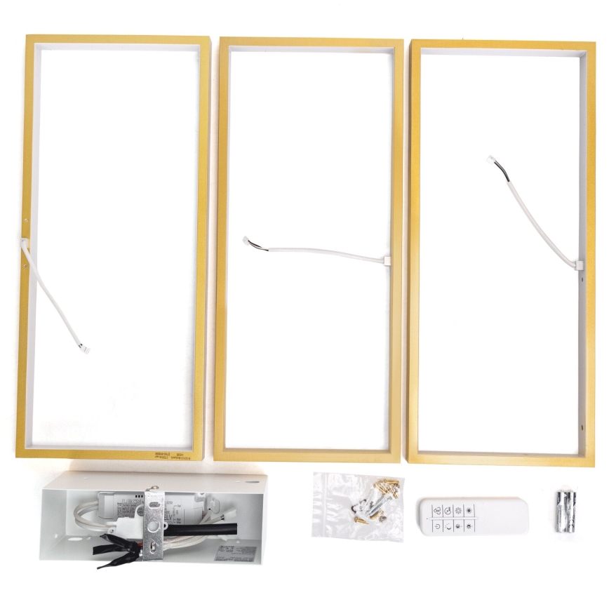 Aigostar - LED prigušiva stropno svetlo LED/38W/230V 2700-6500K + daljinski upravljač