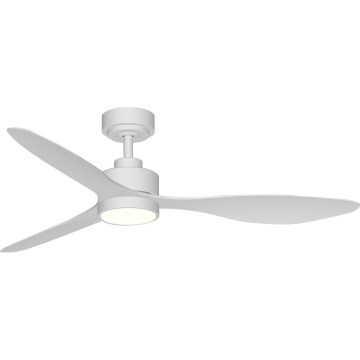 Aigostar - LED prigušiva plafonski ventilator LED/20W/230V 2700-6500K 132 cm bela + daljinski upravljač