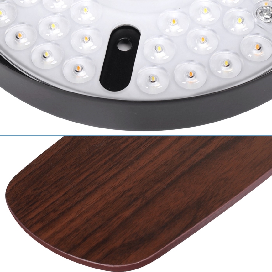 Aigostar - LED prigušiva plafonski ventilator LED/24W/230V 2700-6500K 106,6 cm + daljinsko upravljanje