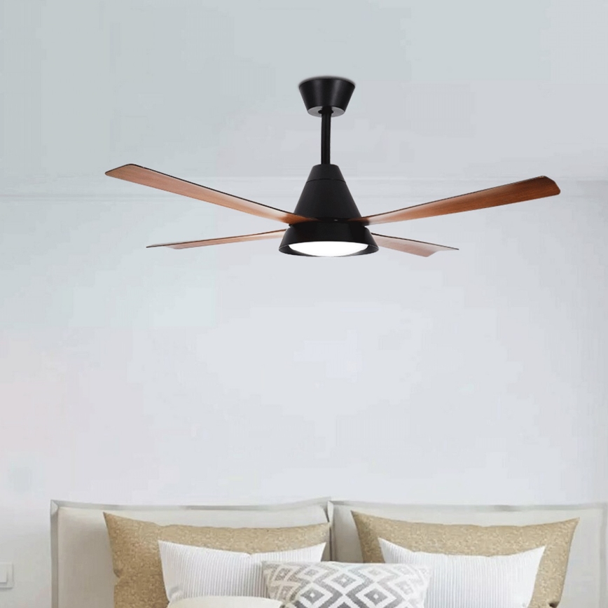 Aigostar - LED prigušiva plafonski ventilator LED/24W/230V 2700-6500K 132cm + daljinski upravljač