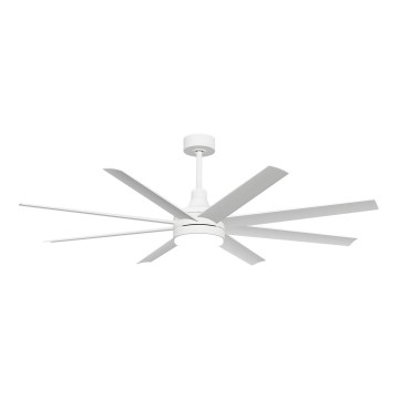 Aigostar - LED prigušiva plafonski ventilator LED/24W/230V 2700-6500K, prečnik 165 cm + daljinski upravljač, bela