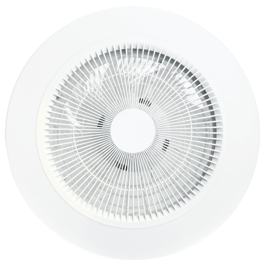 Aigostar - LED prigušiva plafonski ventilator LED/40W/230V 2700-6500K pr. 48 cm + daljinski upravljač bela