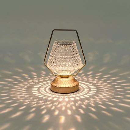 Aigostar - LED prigušiva punjiva stona lampa LED/1W/5V 2700/4000/6500K 1800mAh 20 cm