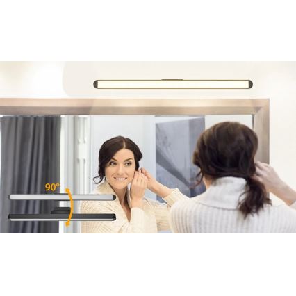 Aigostar - LED prigušiva punjivo osvetljenje za ogledalo LED/2,9W/5V 2000 mAh