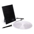 Aigostar - LED prigušiva solarna traka LED/20W/3,2V 20 m 2700K IP65 20000 mAh + daljinski upravljač