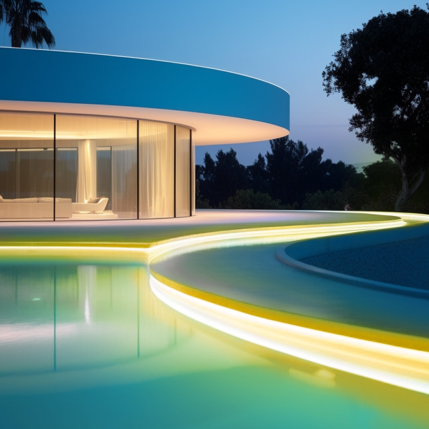 Aigostar - LED prigušiva solarna traka LED/20W/3,2V 20 m 2700K IP65 20000 mAh + daljinski upravljač