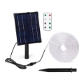 Aigostar - LED prigušiva solarna traka LED/5W/3,2V 5 m 2700K IP65 + DO