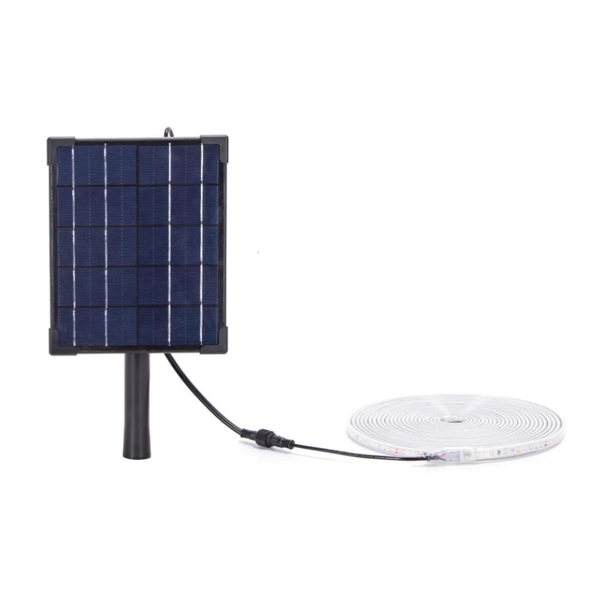 Aigostar - LED prigušiva solarna traka LED/5W/3,2V 5 m 2700K IP65 + DO