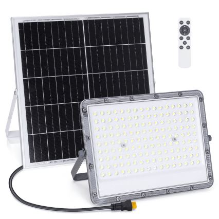 Aigostar - LED prigušiva solarni reflektor LED/200W/3,4V 20000 mAh IP65 + daljinski upravljač