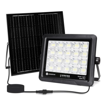 Aigostar - LED prigušiva solarni reflektor LED/300W/3,4V IP65 20000 mAh + daljinski upravljač