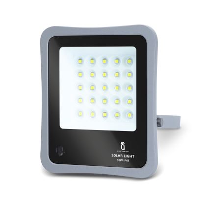 Aigostar - prigušiva LED solarni reflektor LED/50W/3,2V IP65 6000 mAh + daljinski upravljač