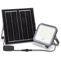 Aigostar - LED prigušiva solarni reflektor LED/50W/3,4V 3000/4000/6500K IP66 4000 mAh + daljinski upravljač