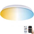 Aigostar - LED prigušiva stropna svetiljka za kupatilo MESH Smart LED/18W/230V 3000-65000K IP44 + daljinski upravljač